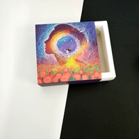 Нарисованная девушка