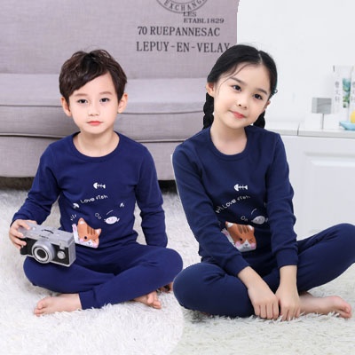 Childrens đồ lót bộ cotton 4 chàng trai mùa thu quần 5 mỏng quần bé pajama 6 cô gái dây quần 7.