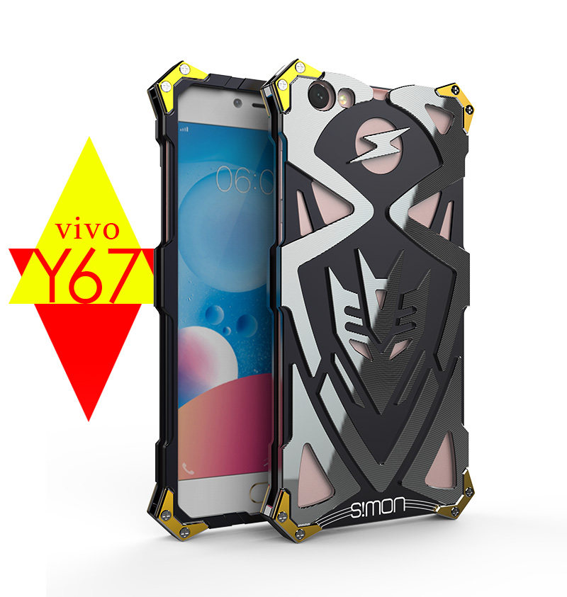 SIMON THOR Ⅱ Aviation Aluminum Alloy Shockproof Armor Metal Case Cover for vivo Y67 & vivo Y66