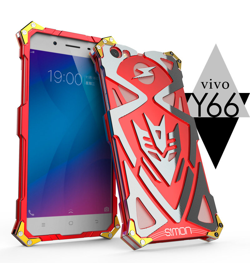 SIMON THOR Ⅱ Aviation Aluminum Alloy Shockproof Armor Metal Case Cover for vivo Y67 & vivo Y66
