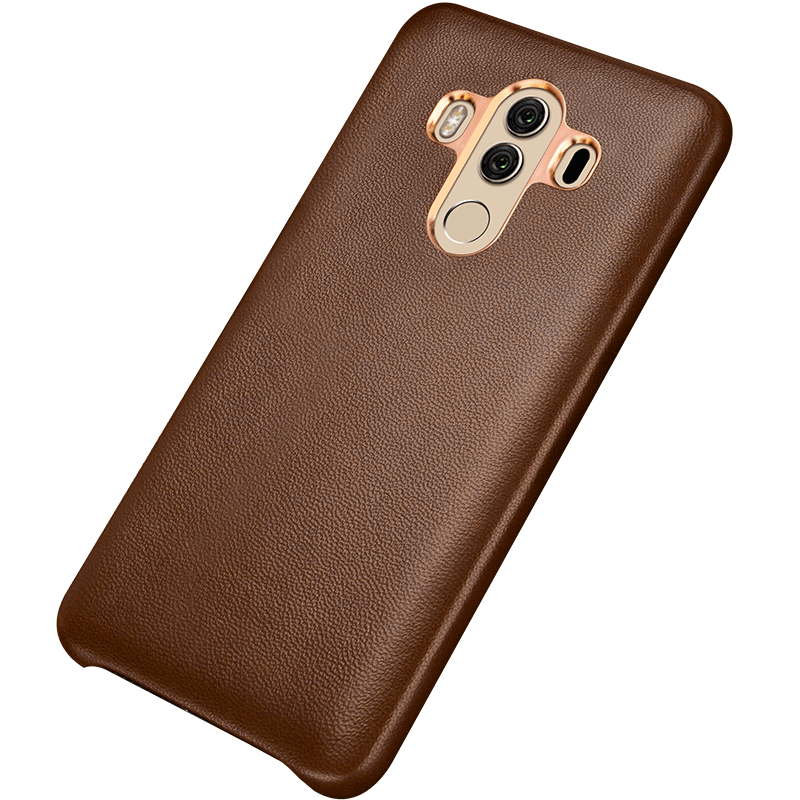 XOOMZ Business Style Handmade Genuine Lambskin Leather Back Cover Case for Huawei Mate 10 Pro & Huawei Mate 10