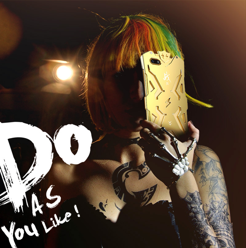 SIMON THOR Aviation Aluminum Alloy Shockproof Armor Metal Case Cover for OPPO A77 / OPPO F3