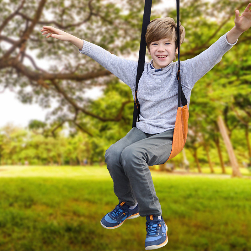 美国益智玩具品牌 HearthSong 哈尚 室内户外便携式秋千 天猫优惠券折后￥19.9包邮（￥39.9-20）2色可选