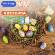 American HearthSong Ha Shang (stone painting)Childrens color pen painting pen art color painting