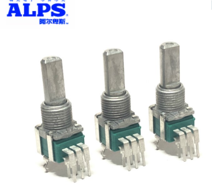 Japan ALPS Alpes RK09L1240A12 Precision potentiometers duplex B50K* 2 half-axis length 20mm