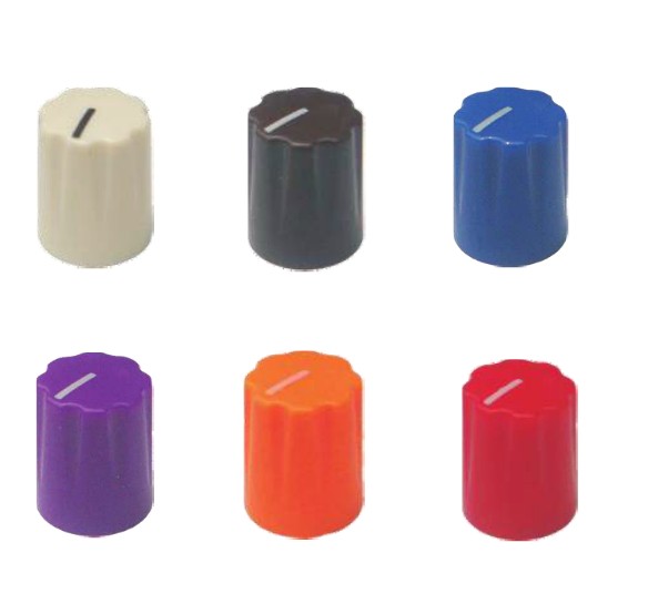Plastic knob adjusts knob potentiometer knob volume knob potentiometer cap