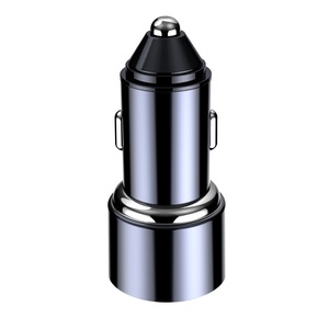 一拖二24V车载充电器手机快充