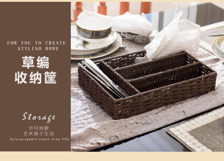 hộp nhựa pet Ngón tay liễu gia đình lưu trữ hoàn thiện đồ dùng văn phòng phẩm lưu trữ hộp giấy dệt giỏ lưu trữ phòng khách các mặt hàng giỏ lưu trữ hộp vải đựng đồ
