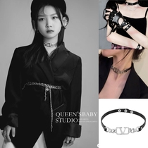 Childrens dark punk clavicle chain girls Harajuku choker necklace childrens stage performance fashion neckband