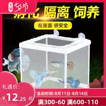 Fish tank Aquarium incubator Small fish isolation box net Tropical fish breeding box production box Incubation fish tank breeding box fish net