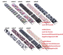 Garmin Fenix5Plus fenix5S Fenix5X Quick Release Quickfit Pattern Strap