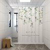 Bathroom Shower Curtain Set, Thickened Waterproof Fabric, No-Drill Magnetic Bathroom Curtain, Door Curtain, Partition Curtain