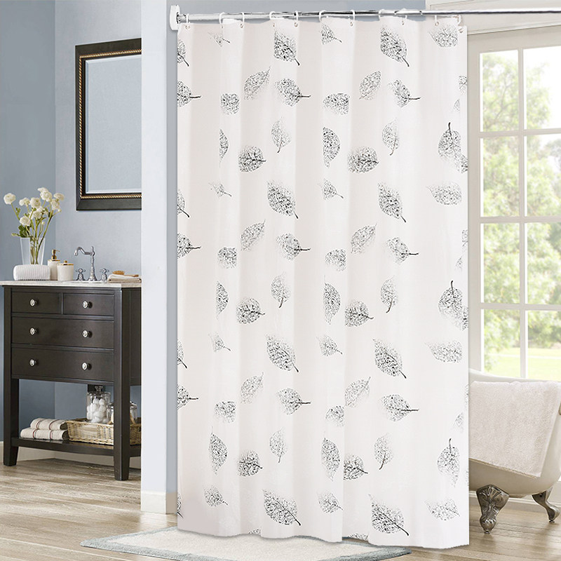 Namelai Waterproof Shower Curtain, Thickened and Mildew-Resistant, Bathroom Partition Curtain, Shower Curtain Fabric, Hanging Curtain, Bathroom Shower Curtain
