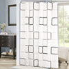 Namelai Waterproof Shower Curtain, Thickened and Mildew-Resistant, No-Drill Bathroom Partition Curtain, Shower Curtain Set