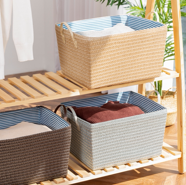 Big Household Day Style Minimalist Home Storage Deviner Large Capacity Dirty Clothes Basket Large Size Clothes Toy Finishing Storage Hamper