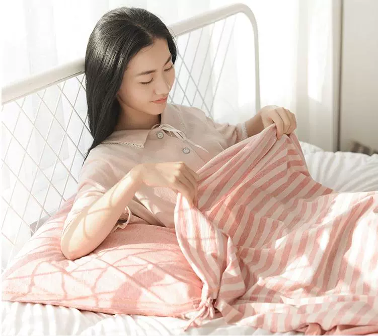 NetEase có thể chọn túi ngủ bằng vải cotton cầm tay ngủ khách sạn du lịch trên toàn bộ khách sạn đôi trong nhà bẩn - Túi ngủ