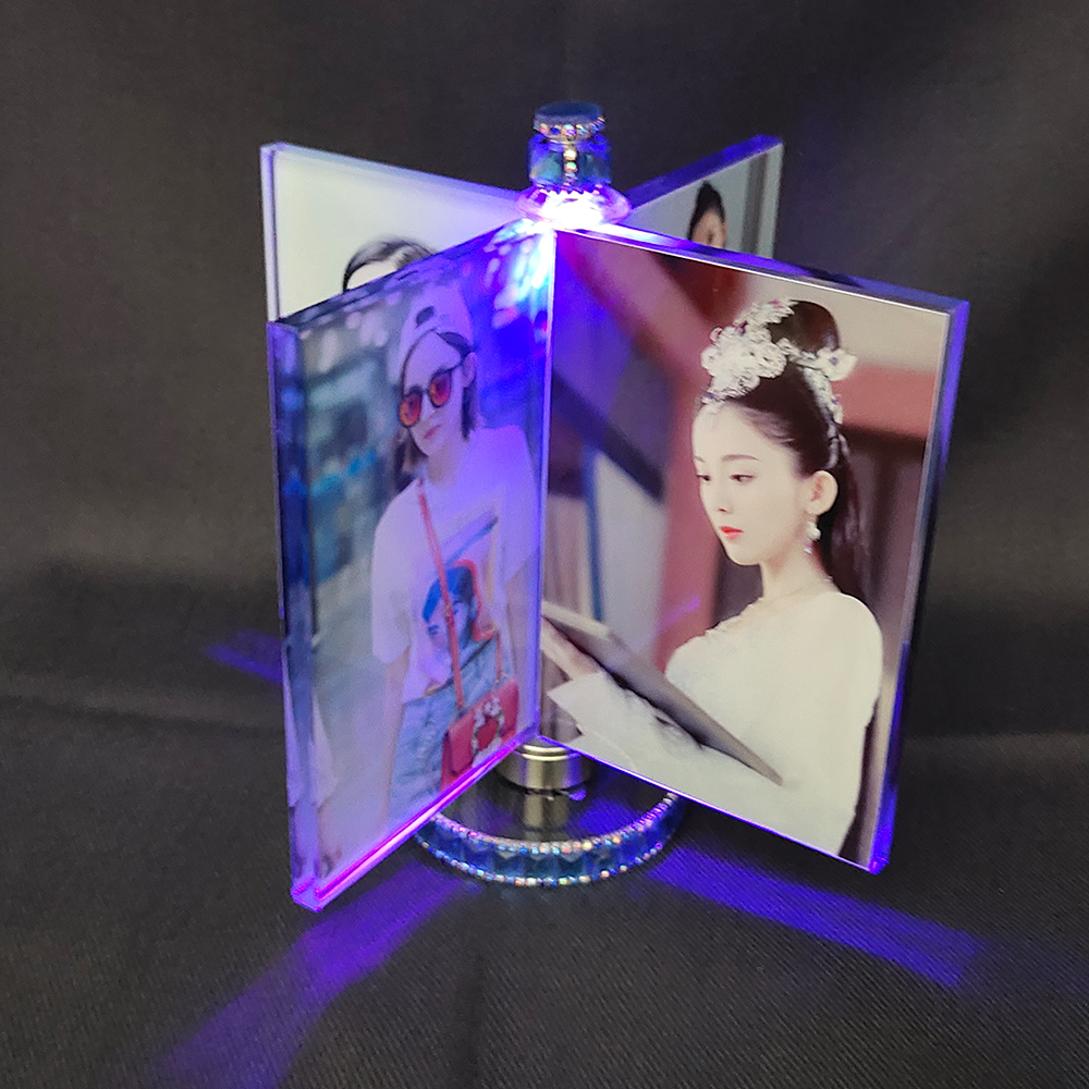 Wedding photo creative handmade custom photo frame set photo album anniversary birthday gift girl friend mother's day