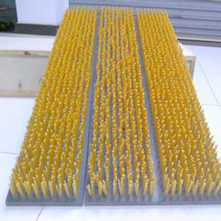Manufacturer direct sale to make PVC board brushed nylon stainless rigid wire plate brushed nylon plate brush numerical control punch brush-Taobao