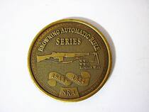 American Rifle Association Browning BAR automatic rifle pure copper commemorative coin EDC brass medal