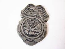 US Army Gendarmerie Captain Pure Copper Medal EDC Brass Badge Old Medal