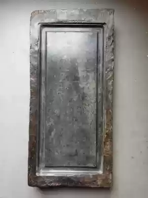 Han brick small shop Han brick tea table ancient brick inkstone pot dry bubble table flat plate round edge groove