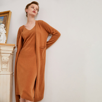 Ozhi country JI Jane design delicate wool knitted cardigan womens autumn and winter New 4-color Buckless placket jacket SE