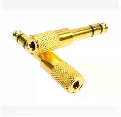 6 5 turns 3 5 converter head 6 5mm turn 3 5mm plug male switch mother microphone MIC audio adapter