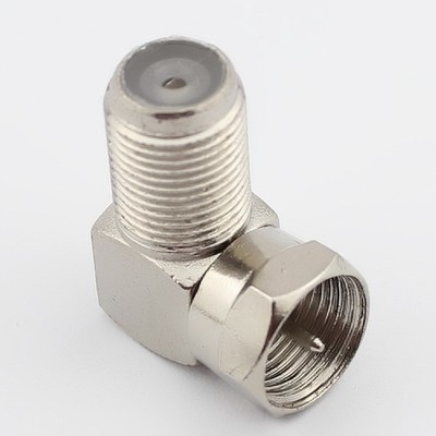 British F Head Angle F Head Bend Type F Male head L type HD digital TV upper box joint
