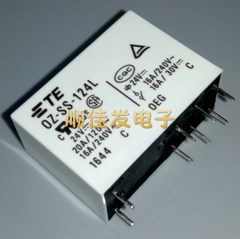 TE TYCO Tyco relay 0Z OZ-SS-124L 24VDC 24VDC new original spot 