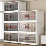 Очень большой пластиковый ящик для хранения для домашнего использования, складная игрушка, одеяло, коробочка для хранения