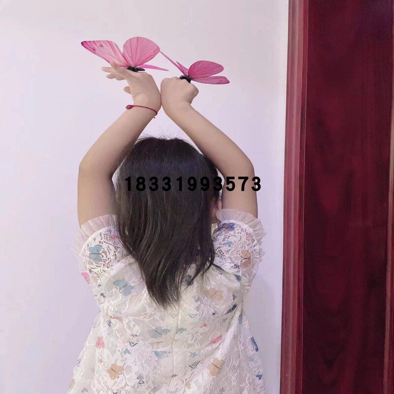 National Day Butterfly Rhythmic Dance Original Props Ring Butterfly Ring Butterfly Pink Show Performance Finger Dance National Day-Taobao
