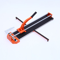 Manual one-meter tile cutting machine push knife 80cm floor tile stone cutting machine