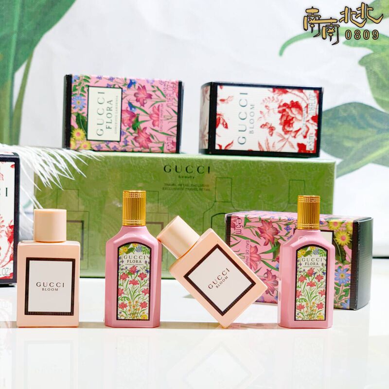 Very Cute~Gucci/Gucci Dreamy Gardenia+Blooming Q Edition Eau De Toilette Set 5ml*4 Without Spray Nozzle Very Cute~Gucci/Gucci Dreamy Gardenia+Blooming Q Edition Eau De Toilette Set 5ml*4 Without Spray Nozzle