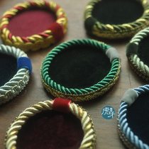 French embroidery nail bead plate high-grade velvet handmade beaded bead plate support logo customization