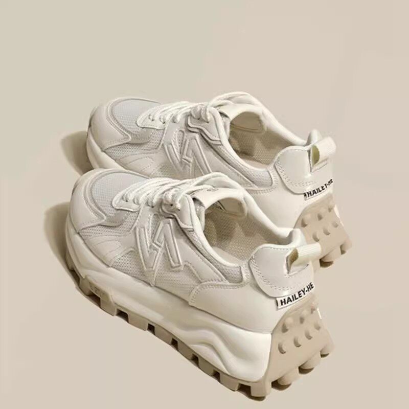 JOIMIFU small brute waist display with small ~ new daddy shoes ins Han thick bottom sports casual Agan shoes little white shoes-Taobao