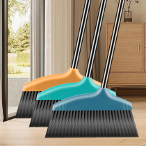 Broom dustpan single household soft bristle broom enlarged thickening broom set non-stick hair magic sweeping artifact