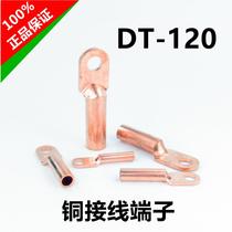 Electrical cable copper connector copper wire lug DT-120 copper wire nose terminal National Standard B Class 120 square copper T2