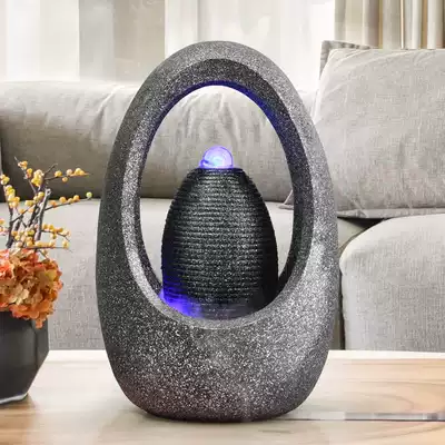 Feng Shui decoration Zhaocai flowing water Office living room entrance home desktop creative decorations New House housewarming gifts