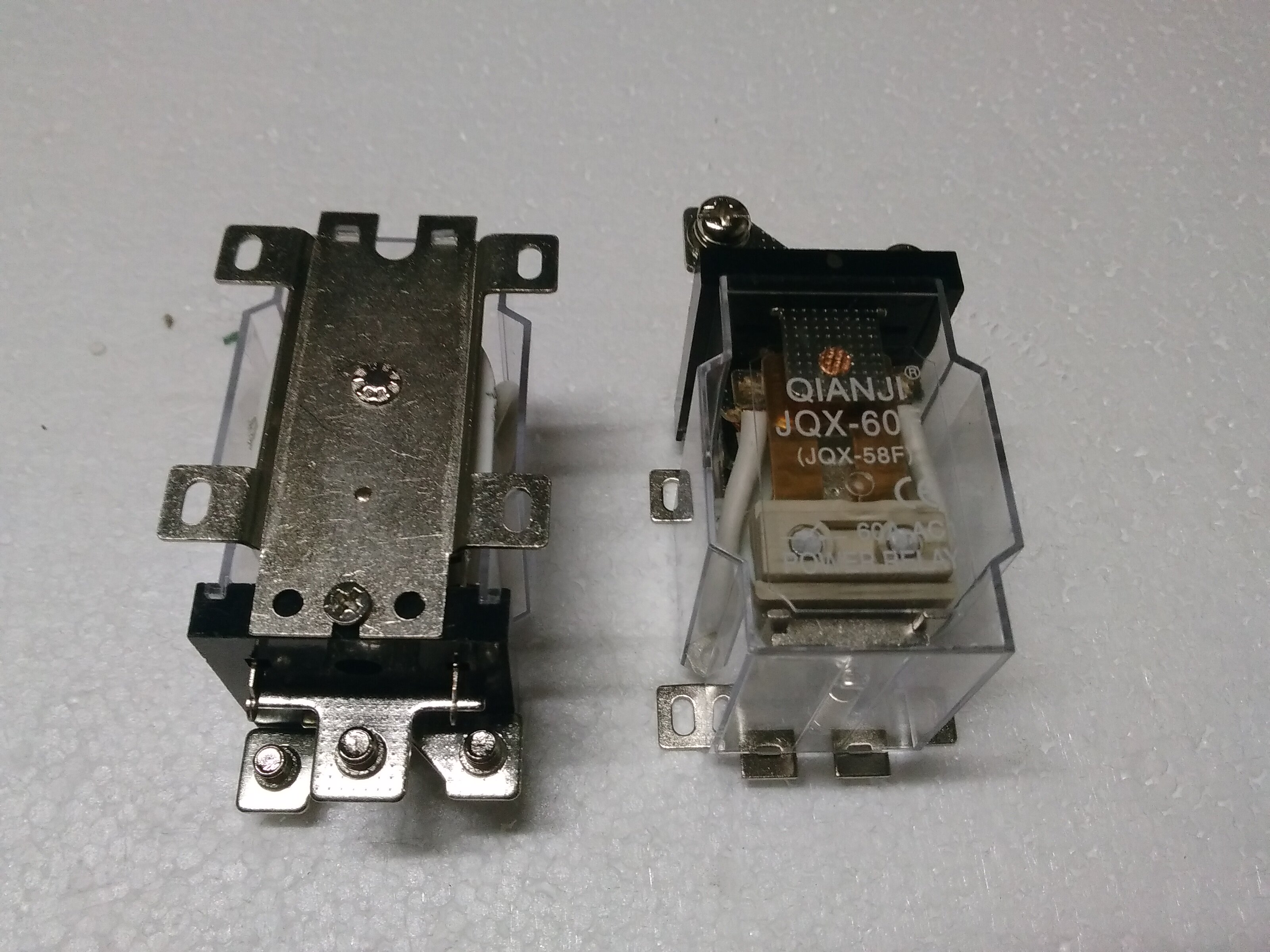 Купить Реле электромагнитное Вперед qianji jqx-60f 60a с 12В 24В 220В ...