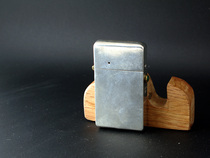 1910s German Hahway sterling silver antique lighter kerosene lighter perfect quality button inlay