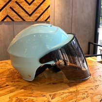 Safety Helmet Electric Car Ladies Season Universal Summer Cute Half Armor Children Electric Bottle Car Mens Grey Helmet Safety Helmet