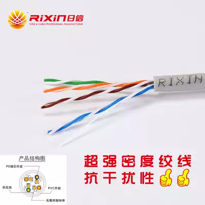 National standard over five types of network cable indoor and outdoor network route 5 meters 10 meters 50 meters 100 meters twisted pair Computer high-speed network route