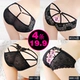 Quần lót nữ ren rỗng nóng gợi cảm quyến rũ siêu mỏng trong suốt eo thấp lưới cotton 裆 quần đáy tam giác quần chip cotton Giống cái