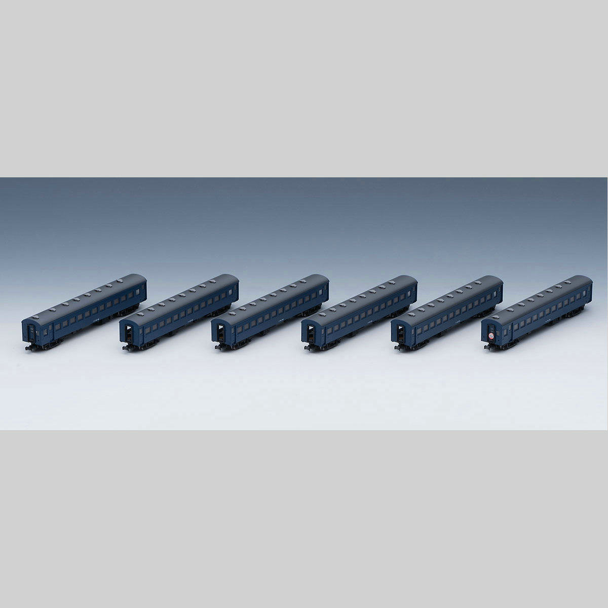 火车女侠模型N型日本TOMIX 98779 61系列客车厢蓝配色测评_火车_淘宝游戏网