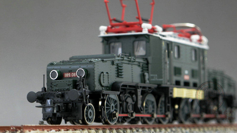 欧洲铁路巨兽~大鳄鱼电力机车