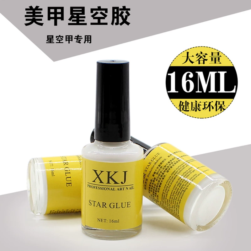 Nhập khẩu Nail Star Star Keo Star Keo vũ trụ Một keo xanh Starry Nail Nail Kit - Công cụ Nail