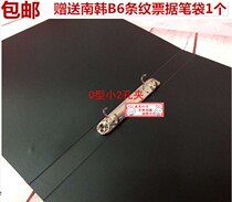 3 Red Jie O-type 3 hole punching clip 1 5 inch 3 hole clip A4 with back cover folder 3 hole Binder
