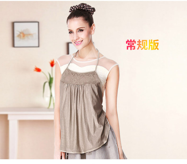 Phụ nữ mang thai quần áo bảo vệ bức xạ đích thực để làm việc trong mùa xuân và mùa hè Quần áo cỡ lớn 200 kg mặc tạp dề chống bức xạ trong bốn mùa áo chống bức xạ nano bạc cho bà bầu