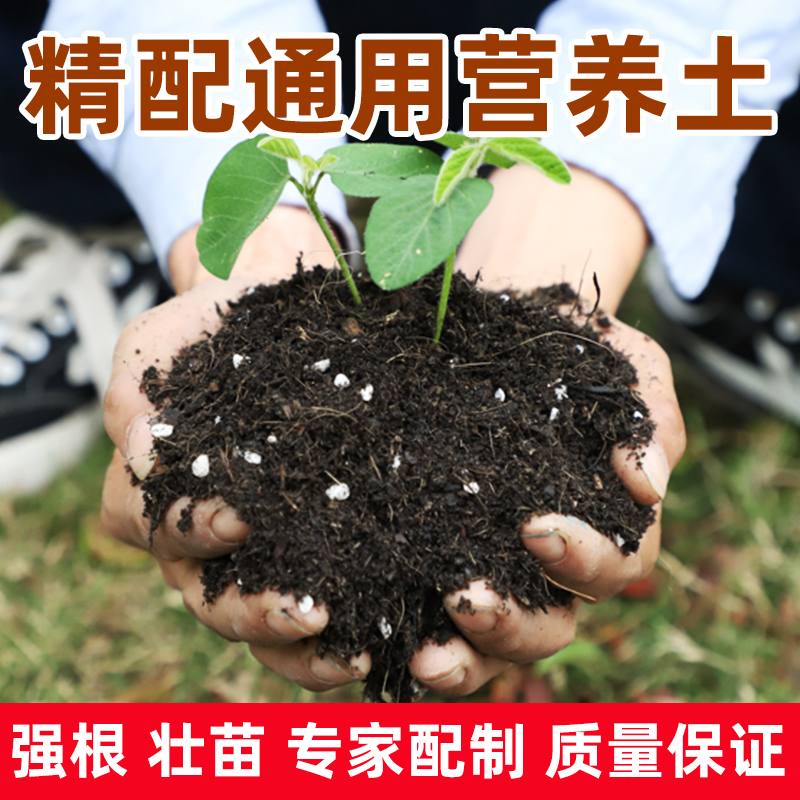 Flower soil nutrient soil Fats home Flowers Orchid Cultivation Soil Flowerpots Planted multimeat Special flower clay soil