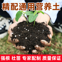 Flower soil nutrition soil flower fertilizer household flower orchid planting soil flower potted Universal Multi-meat special flower mud soil